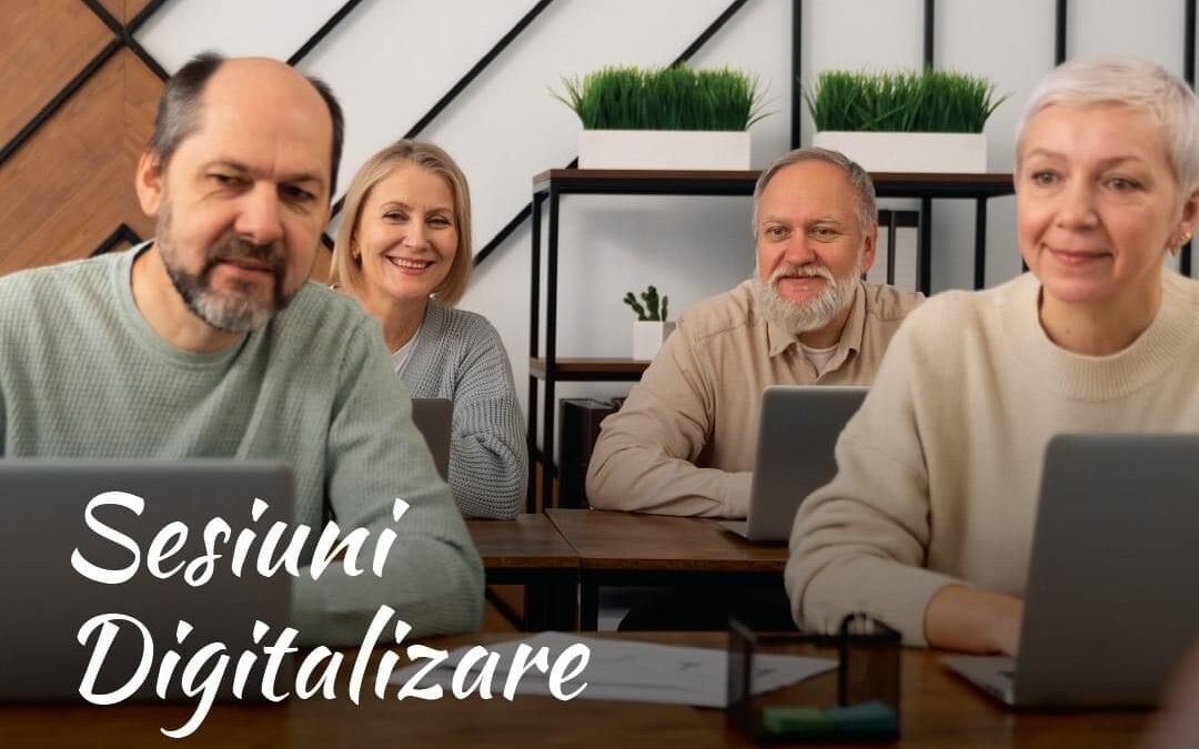 Sesiuni de digitalizare pentru seniorii din București